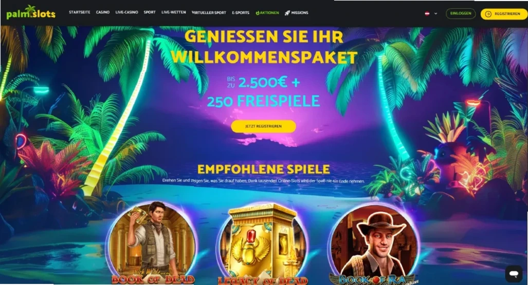 PalmSlots Bet Casino